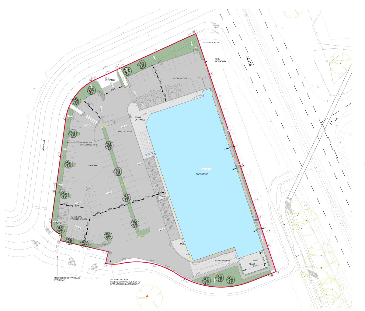 Lidl Cribbs Triangle Bristol Mountford Pigott